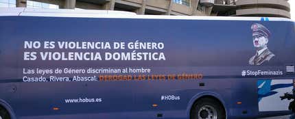 La Guardia Urbana de Barcelona sanciona al autobús antifeminista de Hazte Oír